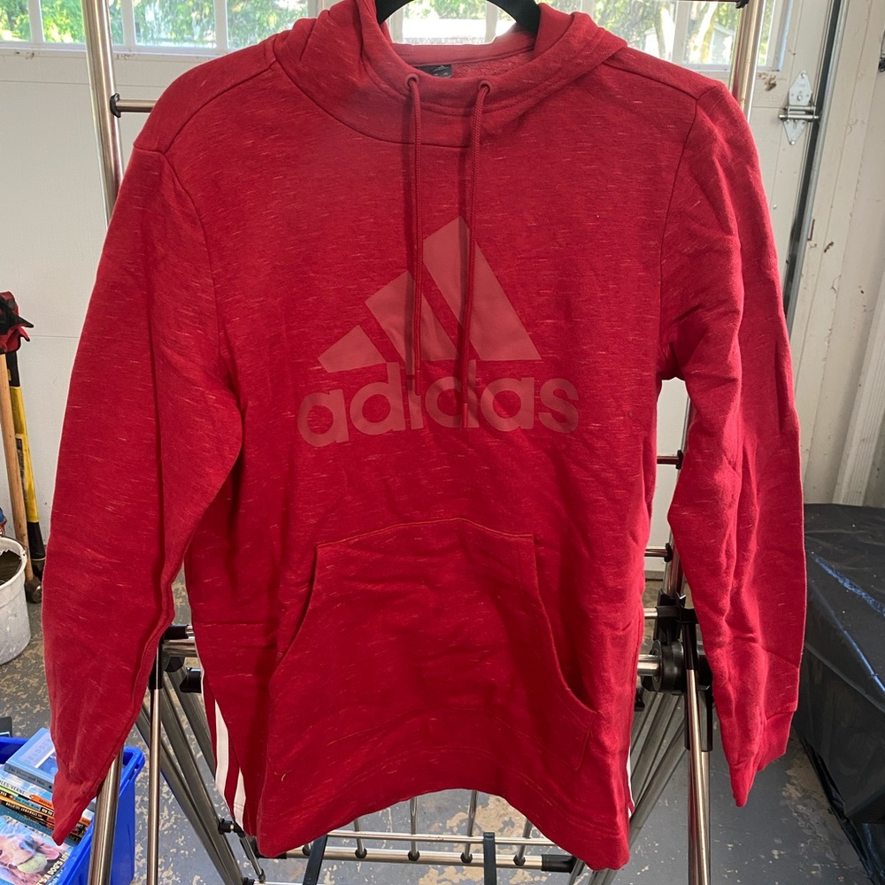Adidas Red Hoodie
